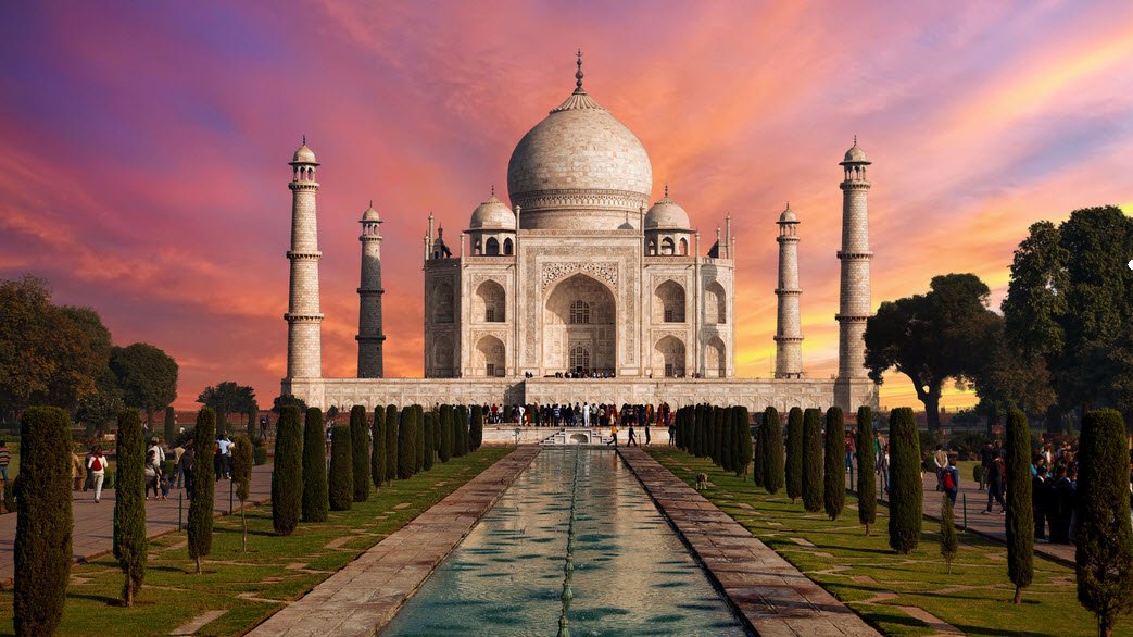 Taj Mahal - UNESCO World Heritage Place